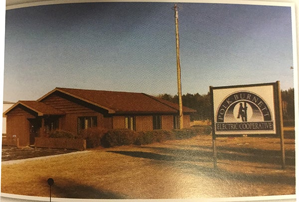 Co-op office, Siren, Wisconsin, 1979