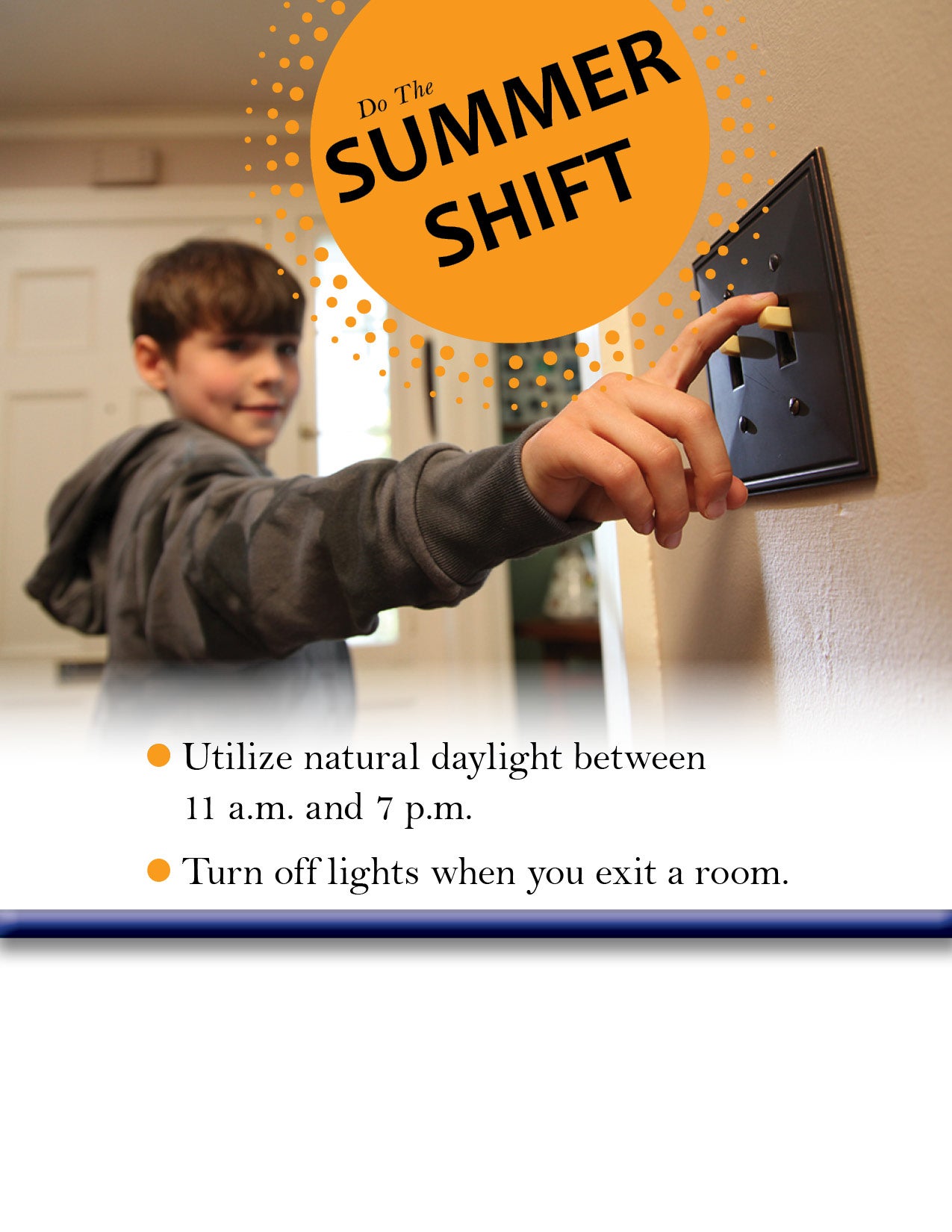 Do the Summer Shift, Turn out the Lights
