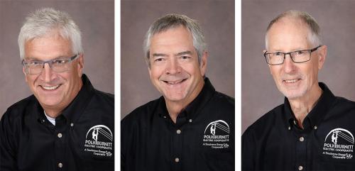 Board Directors Jerry Okonek, Chuck Brookshaw, Tom Swenson