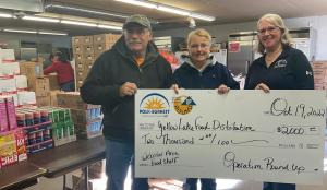 Operation Round Up supports Yellow Lake Food Distribution