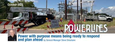October 2025 Powerlines Cover