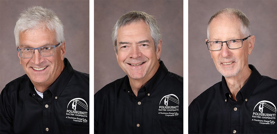 L-R: Okonek, Brookshaw, Swenson