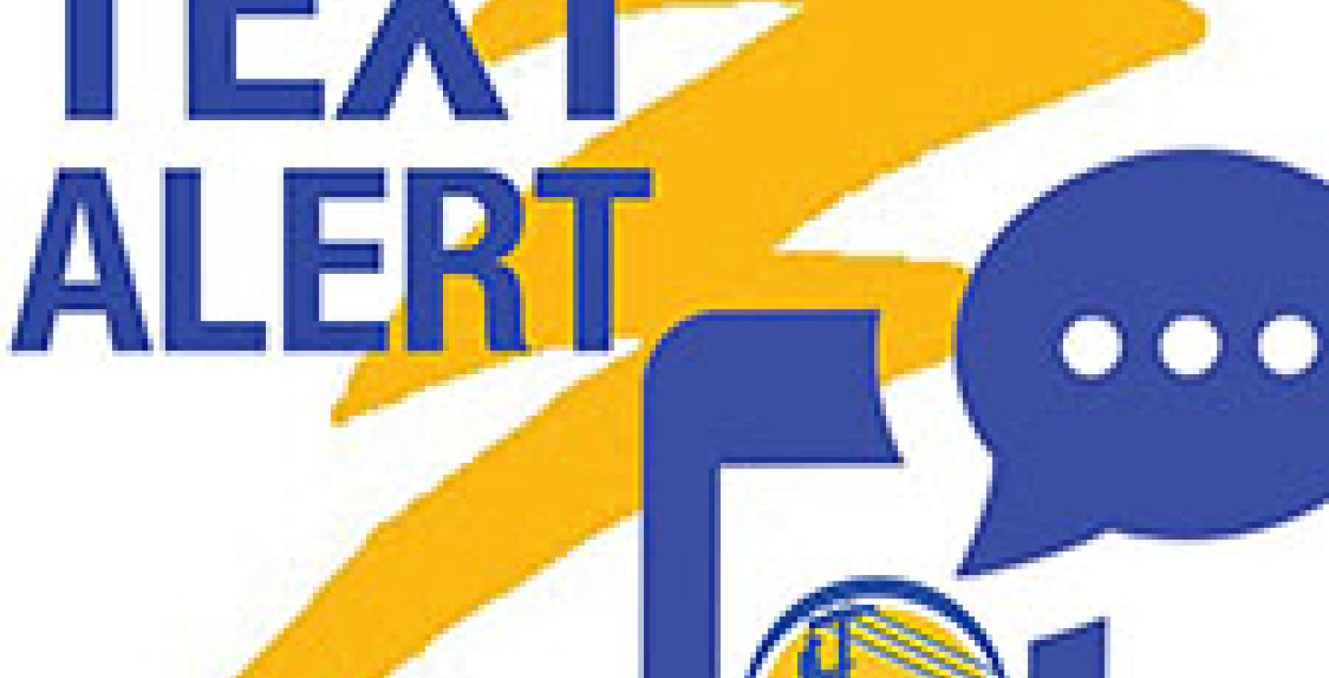 Receive an outage text alert if your power goes out