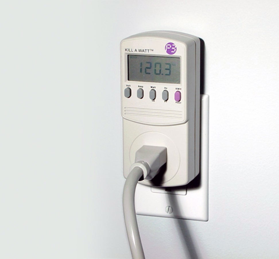 Kill-A-Watt electricity monitor